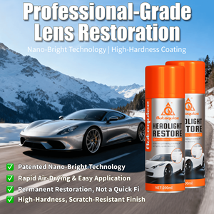 Bộ phục hồi đèn pha công nghệ nano tiên tiến Autoquize 200ML, sửa chữa vết xước, vết nứt, ố vàng, xỉn màu MC-317 - Product Image 5