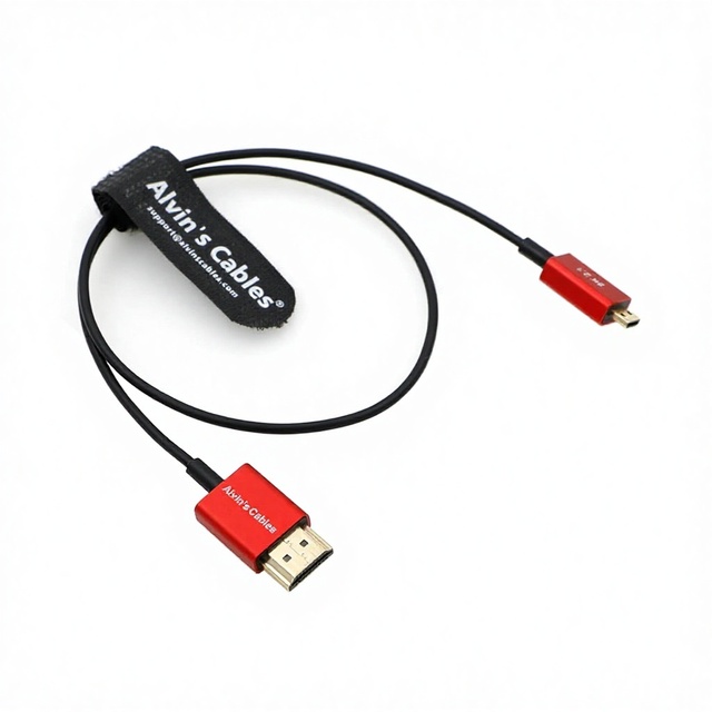 Alvin's Cables 8K 2.1 for Cable (Male to Male) Ultra-Thin 48Gbps High-Speed for Atomos-Ninja-V for R5C/R5/R6 for A7R/a7 IV