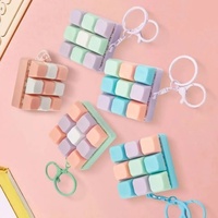 Wholesale Handmade 9Key Led ASMR Fidget Keyboard SwitchASMR Square Portable Bag Charm