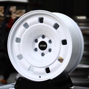 Jantes tout-terrain forgées HTOR 17x8 pouces 6x139.7, jantes blanches, roues de <span class=keywords><strong>voiture</strong></span> particulières, compatibles avec Land Cruiser Bronco Ranger Patrol Pajero - Product Image 2