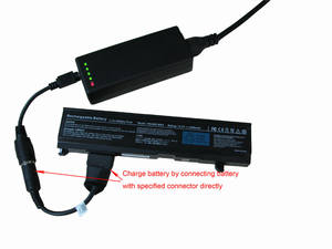 Chargeur de <span class=keywords><strong>batterie</strong></span> <span class=keywords><strong>portable</strong></span> pour ordinateur <span class=keywords><strong>portable</strong></span> et ordinateur Poloso RFNC6, connecteurs universels, sortie 18V - Product Image 1