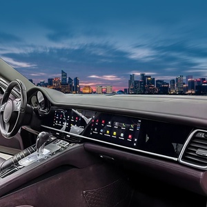 Alta qualità modifica interni Auto 24.6 pollici <span class=keywords><strong>LCD</strong></span> doppio schermo Wireless Carplay e Android Auto per Porsche Panamera 2010-2016 - Product Image 1