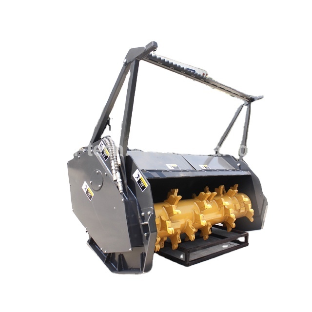 Tractor PTO Use Forestry Mulcher , Forestry Slasher with Low Price Skid Steer Loader Attachment
