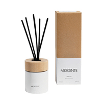 Gourde écologique de luxe en verre givré, 15% — 30% ml, marque privée, grand format, diffuseur de nuisibles, désodorisants liquide
