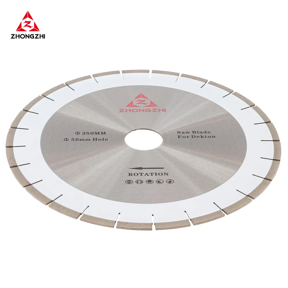 Disco de corte para pedra de mármore, lâmina de serra de diamante de melhor qualidade, preço de fábrica, 350 mm