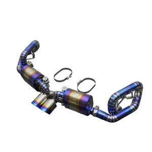 ระบบท่อไอเสียไทเทเนียมอัลลอยสำหรับ 911 GT3 ท่อไอเสียแบบ Catback ท่อร่วมไอเสีย ท่อเก็บเสียง ท่อไอเสีย - Product Image 1