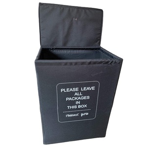Home Smart Foldable Zip Parcel Box Drop Delivery Insulated Parcel Container Parcelbox