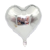 Ballons en Mylar en forme de cœur rouge de 18 pouces, gonflables à l'hélium, personnalisés, Globos San Valentin, Anniversaire, Saint-Valentin, Décoration de mariage