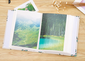 <span class=keywords><strong>Livre</strong></span> mémoire en coton et lin de couleur PP, bloc-mémoire avec <span class=keywords><strong>100</strong></span> album <span class=keywords><strong>photo</strong></span> - Product Image 2