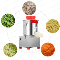 Triturador de Legumes Fruta Chopper Alimentos De Aço Inoxidável comercial Máquina De Corte Para A Venda