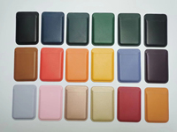 Penjualan terbaru dompet Magnet tempat kartu magnetik kuat Logo kustom Premium untuk ponsel 12