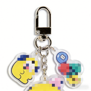 พวงกุญแจอะคริลิควงบังทันบอยส์ สินค้าขายดี อุปกรณ์ตกแต่ง K-pop สุดสร้างสรรค์  วี จีโฮป อาร์เอ็ม พวงกุญแจห้อยกระเป๋า BT21 น่ารัก ลายการ์ตูน - Product Image 2