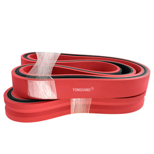 Courroie de transmission nervurée en caoutchouc YongHang OEM pour machines de transport – Matériaux PU et caoutchouc – Courroies multi-croisillons pour traction - Product Image 3