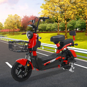 Scooter Eléctrico de Dos Plazas con Reposapiés de 16-20 Pulgadas, <span class=keywords><strong>Bicicleta</strong></span> Eléctrica Doble con Asiento para Dos Personas - Product Image 5