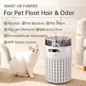 Purificateur d'air intelligent moderne ChongxinIOT pour absorber les poils d'animaux, désodoriser, éliminer l'<span class=keywords><strong>ammoniac</strong></span> et le formaldéhyde, ioniseur plasma HEPA13 - Product Image 6