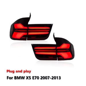 Feux arrière LED <span class=keywords><strong>de</strong></span> style G05 2025 pour BMW X5 E70 2007-2013, feux <span class=keywords><strong>de</strong></span> jour, antibrouillard, feux arrière <span class=keywords><strong>de</strong></span> remorque, clignotants, voiture, plug and play - Product Image 2