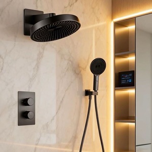 Haute qualité 10 ans <span class=keywords><strong>de</strong></span> garantie vanne thermostatique système <span class=keywords><strong>de</strong></span> douche dissimulé ensemble <span class=keywords><strong>pour</strong></span> hôtel Villa laiton <span class=keywords><strong>salle</strong></span> <span class=keywords><strong>de</strong></span> <span class=keywords><strong>bain</strong></span> mélangeur <span class=keywords><strong>robinet</strong></span> <span class=keywords><strong>de</strong></span> douche - Product Image 1