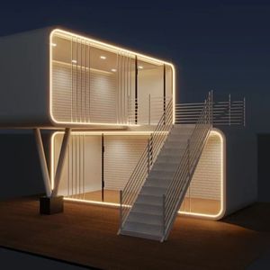 <strong>Customized</strong> Size Casa 40 Ft Luxury Residential Prefabricated Multi Functional Apple Cabin <strong>House</strong> for Sales - Product Image 3