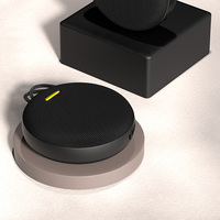 Haut-parleur UFO avec lumière RGB, subwoofer de bureau sans fil pour assistant vocal IA 5.4, super basses, étanche, portable, son ABS