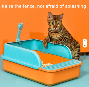 Vente en gros OEM semi-ouvert anti-éclaboussures malodorant litière pour <span class=keywords><strong>chat</strong></span> <span class=keywords><strong>toilette</strong></span> amovible écologique pour <span class=keywords><strong>chat</strong></span> <span class=keywords><strong>et</strong></span> style moderne pour animaux de compagnie chats - Product Image 6