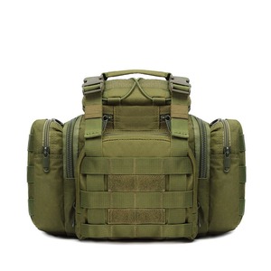 Sac à bandoulière et sac banane convertible <span class=keywords><strong>3</strong></span>-en-1 de style tactique, sac <span class=keywords><strong>utilitaire</strong></span> multi-poches pour l'extérieur avec pochettes détachables - Product Image 1
