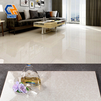 Piastrelle in Gres Porcellanato 60x60, Spessore 10mm, Effetto Pietra, Resistenti agli Acidi, Antiscivolo, Antibatteriche, Lucidate, per Soggiorno Moderno e Appartamento