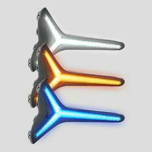 Feux de jour LED tricolores en forme de Y pour Roewe Rx5 Max 2019 2020 2021 - Product Image 1