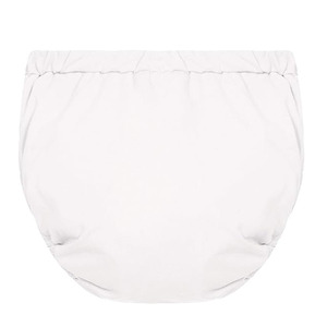 7048 respirant Polyester bébé nager imperméable réutilisable couches en tissu <span class=keywords><strong>lavable</strong></span> bouton pression fermeture doux bébé couches de bain - Product Image 3