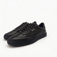 Chaussures de randonnée artisanales en denim, minimalistes, à lacets, confortables, respirantes, toutes saisons, mode décontractée, en cuir véritable