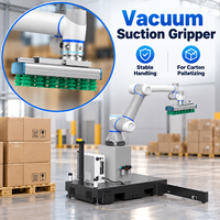 Robot Palettiseur Automatique Mobile à 6 Axes de Qualité Industrielle pour l'Empilage de Cartons en Entrepôt et les Opérations Logistiques