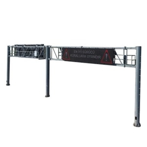 เสาป้ายดิจิตอลสแตนเลส เสาไฟเหล็กชุบสังกะสี เสาป้ายจราจรพร้อมจอ LED - Product Image 3