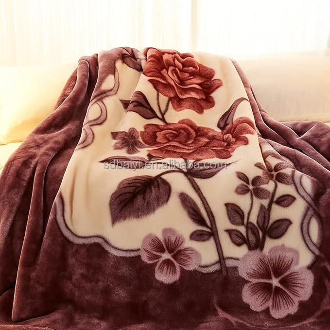 Factory Direct Raschel Thickened Flannel Fleece