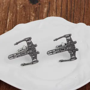 Hot Sale Movies Peripheral Star Ball Wars French Business Cufflinks For Men Luxury