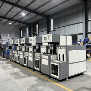 Uygun maliyetli profesyonel yarı otomatik 2 boşluk PLC AirTac 15KW 2 yıl garanti PET maden suyu şişesi şişirme - Product Image 6