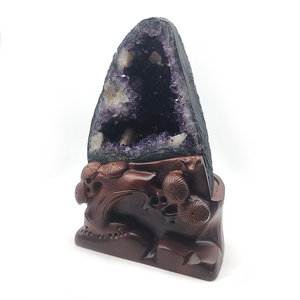 Bán Buôn Hang Động Pha Lê Tự Nhiên Khổng Lồ Chất Lượng Cao Đá Thạch Anh Tím Brazil Lớn Để Trang Trí - Product Image 3