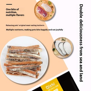 Snack hữu cơ cho chó con Golden Retriever nhỏ 330g, vị thịt cá tuyết khô, thịt bò & vịt, đồ ăn nhai bổ dưỡng cho thú cưng, giúp làm sạch răng - Product Image 3