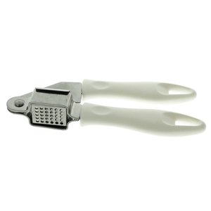 * Pressa per aglio manuale in acciaio inox con manico in plastica piatta-casa e giardino/articoli - Product Image 2