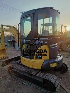 Excavatrice utilisée originale de KOMATSU Mini excavatrice utilisée d'excavatrice de KOMATSU PC35 d'excavatrice de 3.5 tonnes - Product Image 4