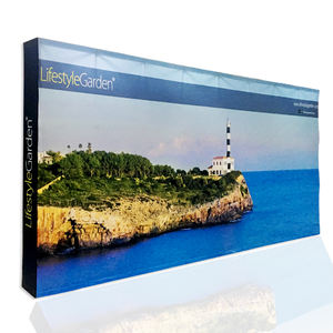 高品质展示架定制设计室外室内促销活动贸易展弹出横幅背景 - Product Image 1