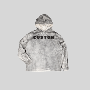 Sudadera con Capucha Personalizada para Hombre, Estilo Vintage, Lavada, con Serigrafía, Casual, Desgastada - Product Image 2