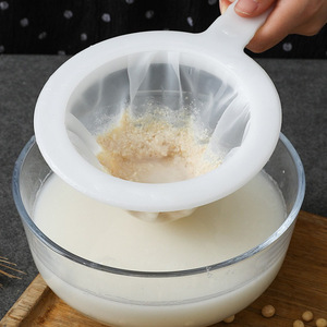 Prosperity Kitchen Strainer – Sac filtrant en nylon à mailles fines pour éliminer les résidus de jus de lait de soja, diamètre 20 cm - Product Image 2
