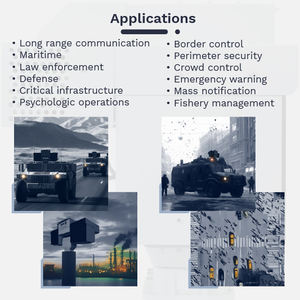 Joran dengan pengendali burung di bandara perangkat pencegah gelombang suara perangkat akustik jangkauan jauh Lrad - Product Image 4