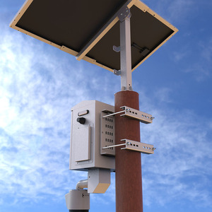 Portable Pole Mounted CCTV Box With LFP Battery and <b>Camera</b> UNIV BOX <b>Solar</b> Trailer UNIV BOX - Product Image 6
