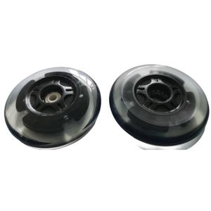 Ruedas Flash Patines En Linea100mm roue lumineuse 100mm Scoot roue clignotant rouleau Pu lumineux Led roues de patin à roues alignées - Product Image 2