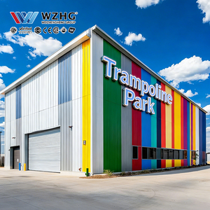 Edificio de Acero Personalizable para Parque de Saltos Interior de 1000m², Construcción Rápida, Centro Logístico, Precio Competitivo, Fabricante Líder OEM - Product Image 1