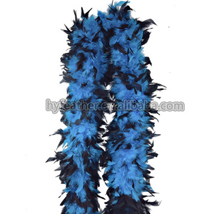 Sciarpa piuma di tacchino <span class=keywords><strong>Boa</strong></span> per la festa di casa decorazione di natale fai da te abbigliamento artigianale Costume da ballo abito coscplay Accecssory - Product Image 6