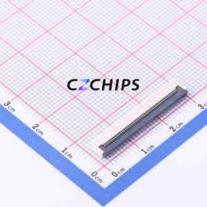 FPC-05F-50PH20 FFC/FPC Connector SMD,P=0.5mm,Horizontal Mount Connector Flip Cover Type Bottom Contact 50P 0.5mm - Product Image 1