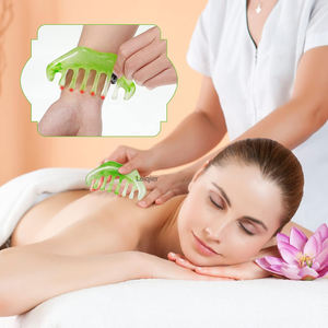 หวีนวดศีรษะอเนกประสงค์พร้อมโลโก้สั่งทำ สำหรับกัวซา แปรงนวดศีรษะ อุปกรณ์ดูแลเส้นผมที่บ้าน - Product Image 4