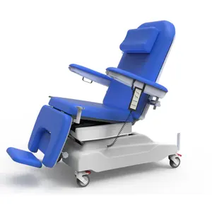 Elektrikli çok fonksiyonlu hasta kan toplama donör sandalye satılık elektrikli diyaliz sandalye