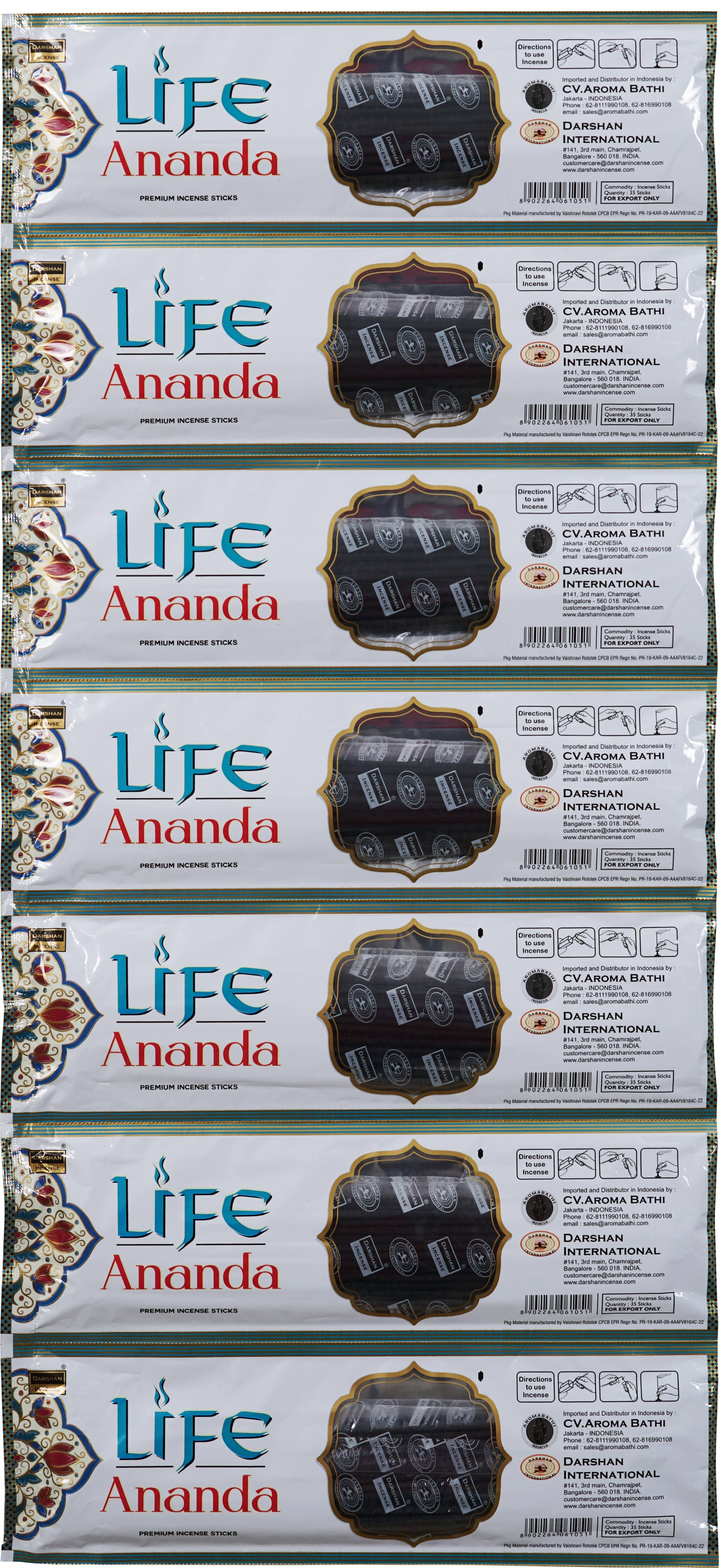 Pochette en plastique Dupu Inde Darshan Life Ananda